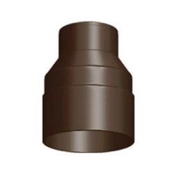 GAMRAT PCV Redukcja odwrotna rury spustowej 63/90 - BRĄZ